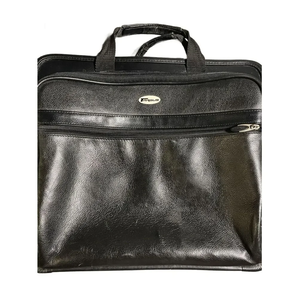 Targus Black Professional Laptop Briefcase with Front Pocket